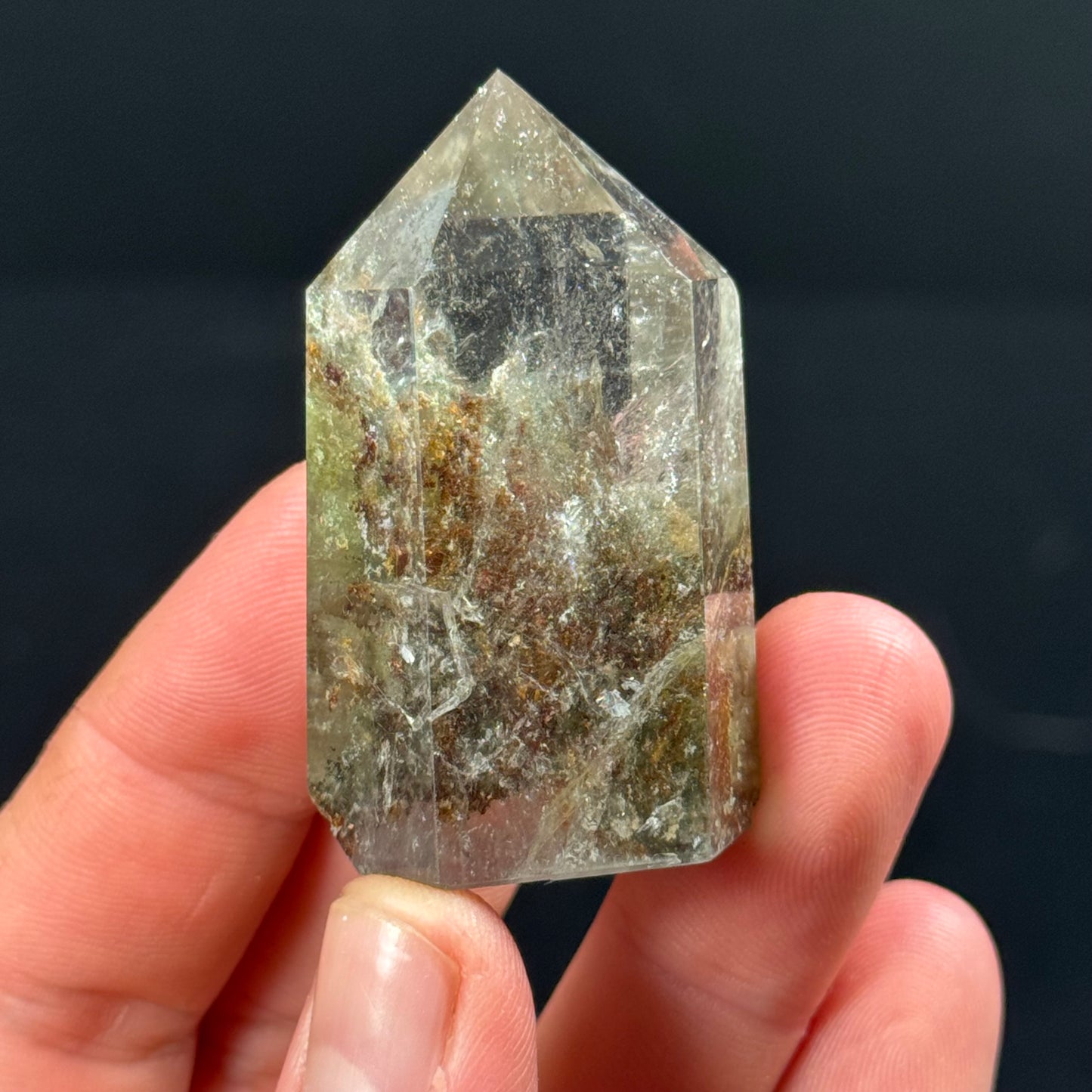 Garden Quartz Tower 2.2”x 1.2”