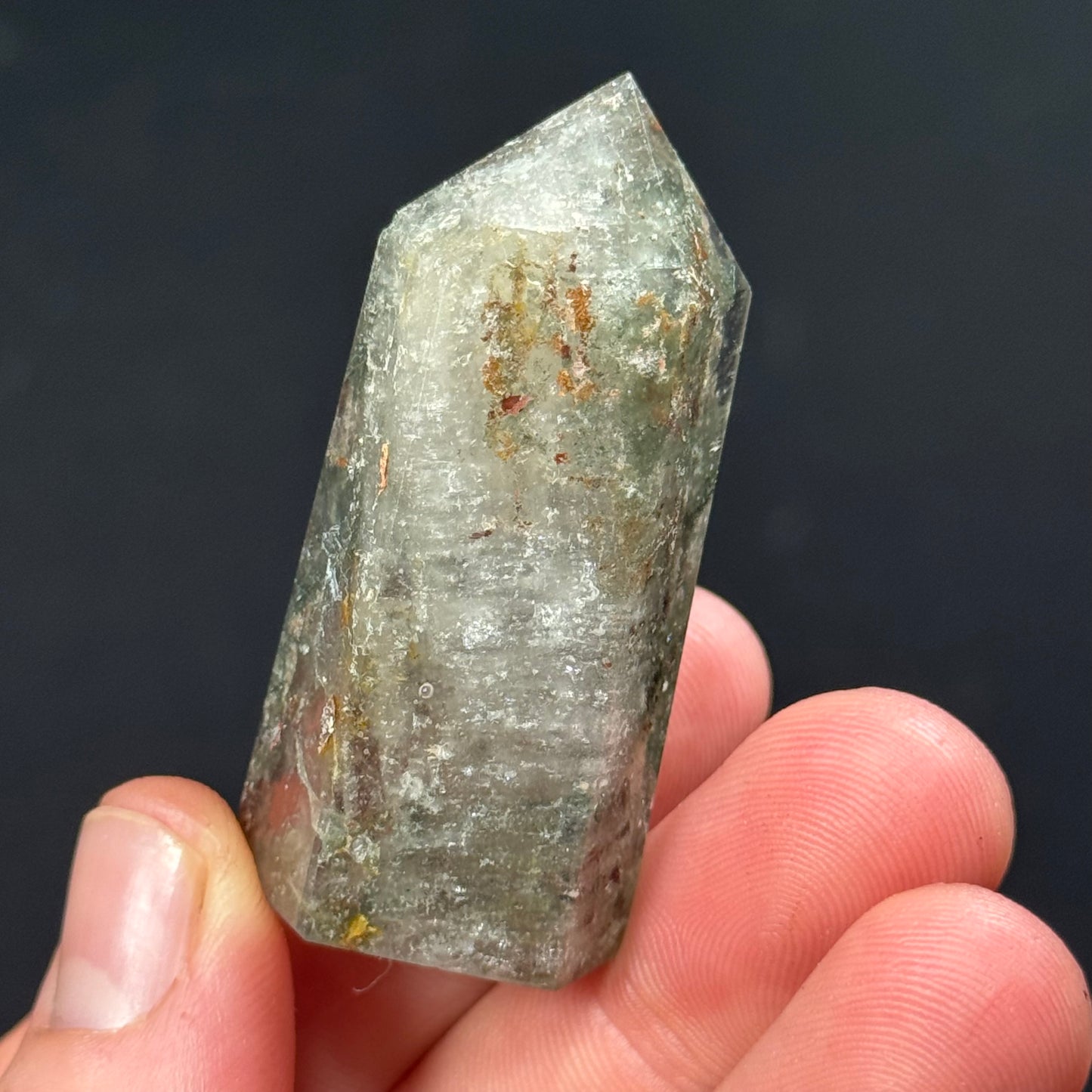Garden Quartz Tower 2”x .6”