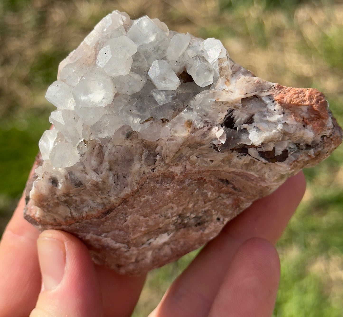 Uv Reactive Calcite on Matrix Specimen