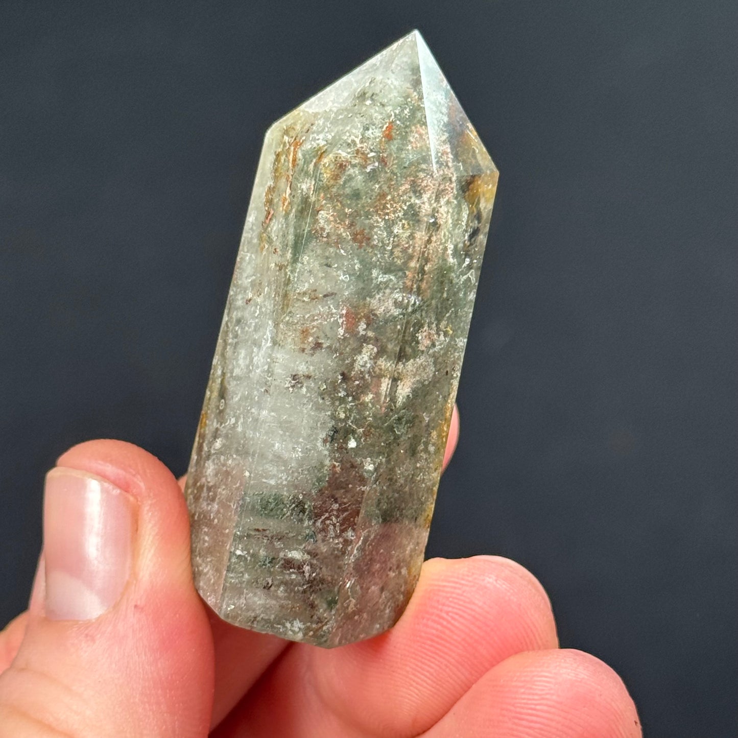 Garden Quartz Tower 2”x .6”