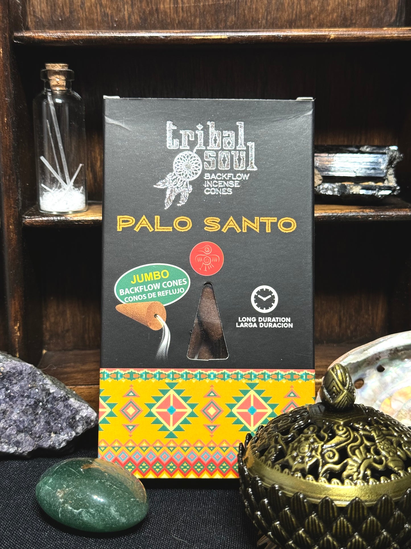 Palo Santo Backflow Jumbo Cones