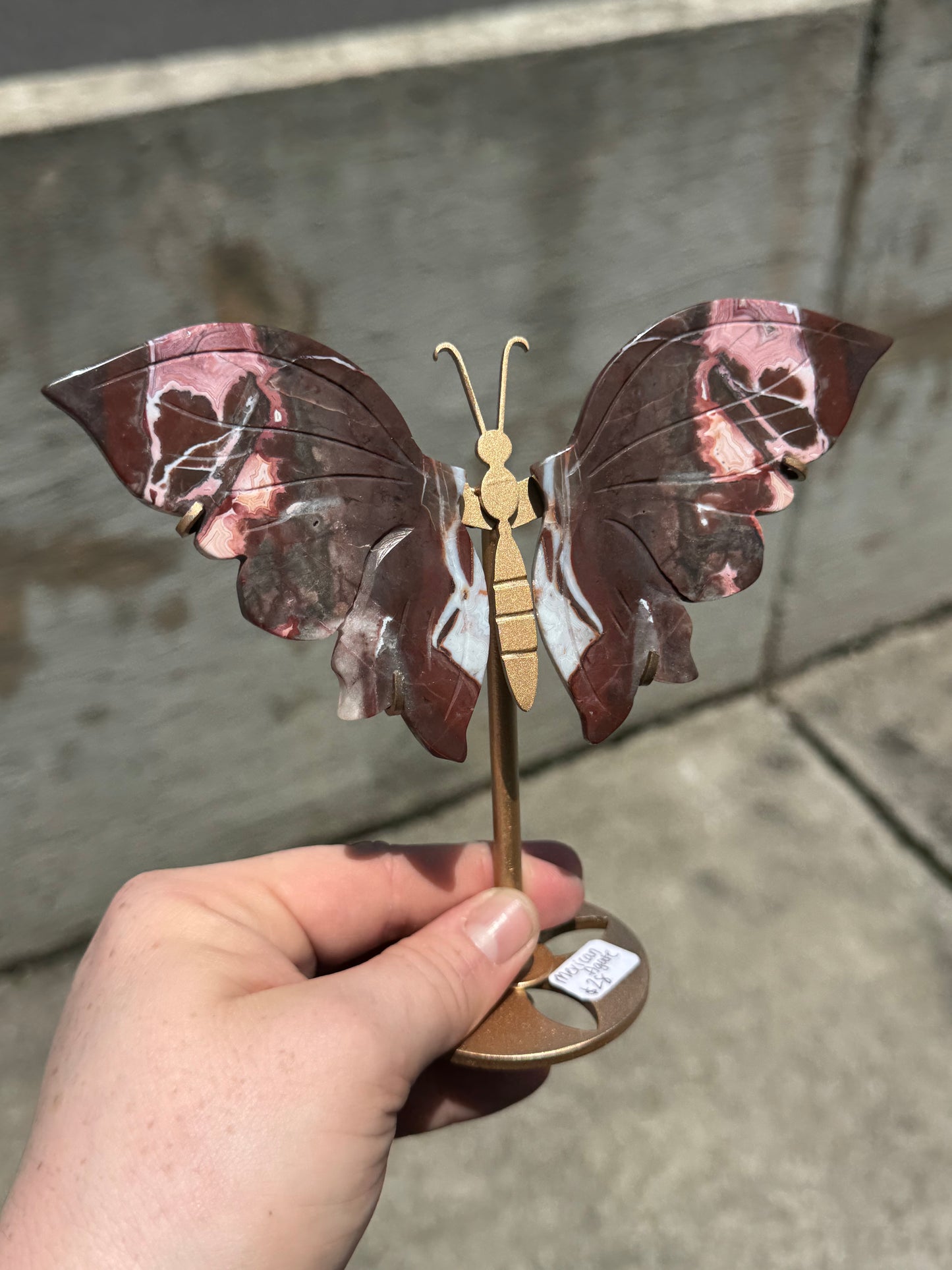 Mexican Lace Agate Butterly Wings