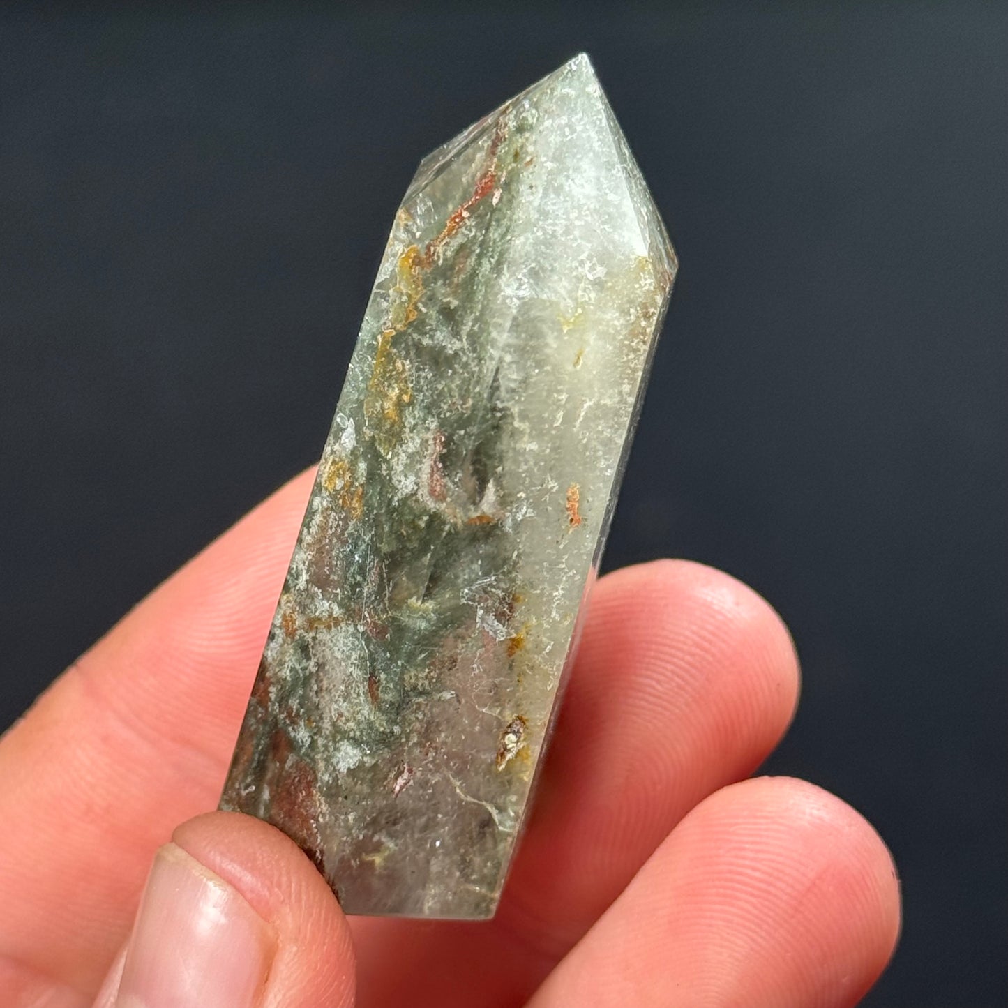 Garden Quartz Tower 2”x .6”