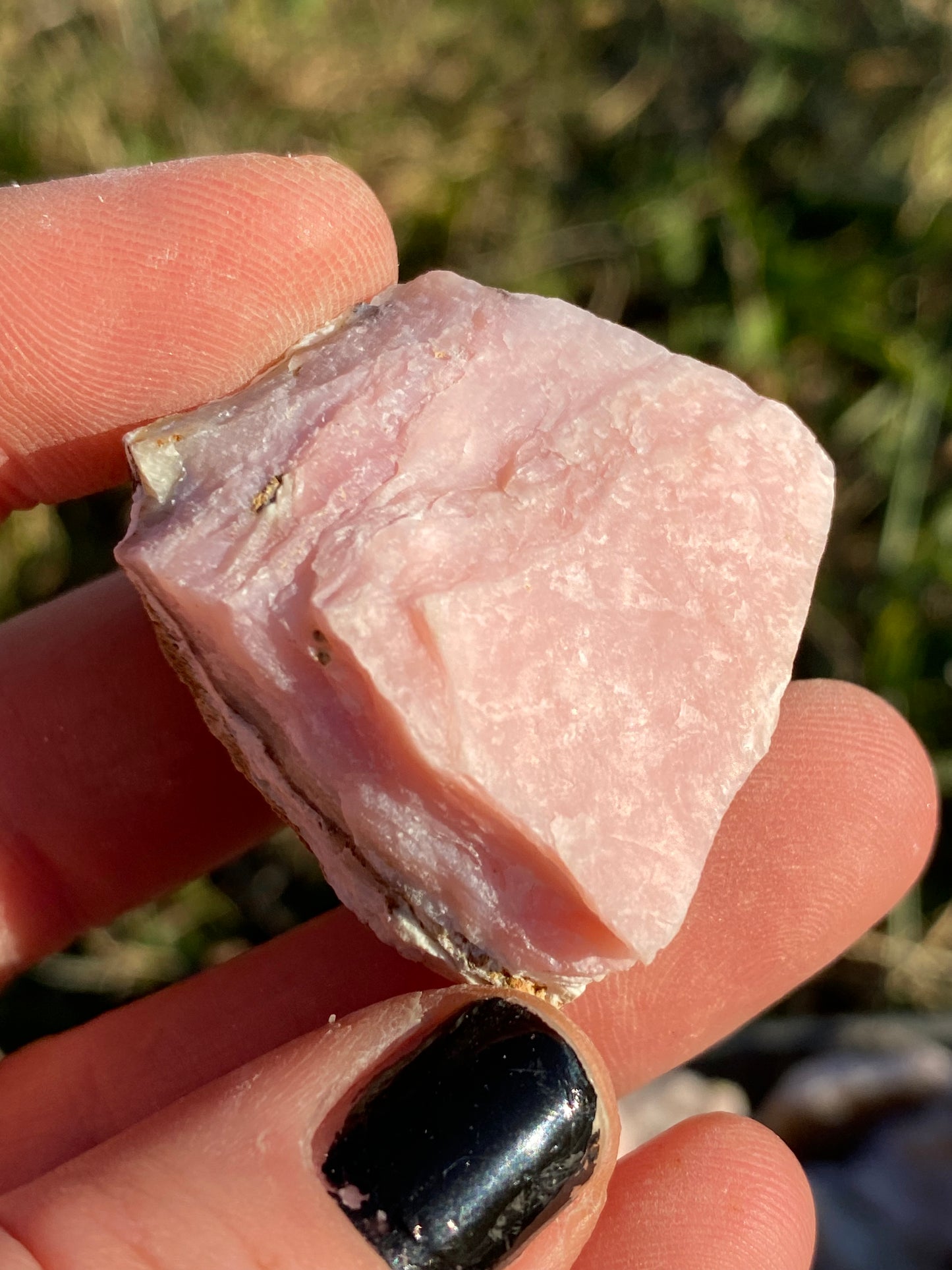 Pink Opal Peru 1-2”