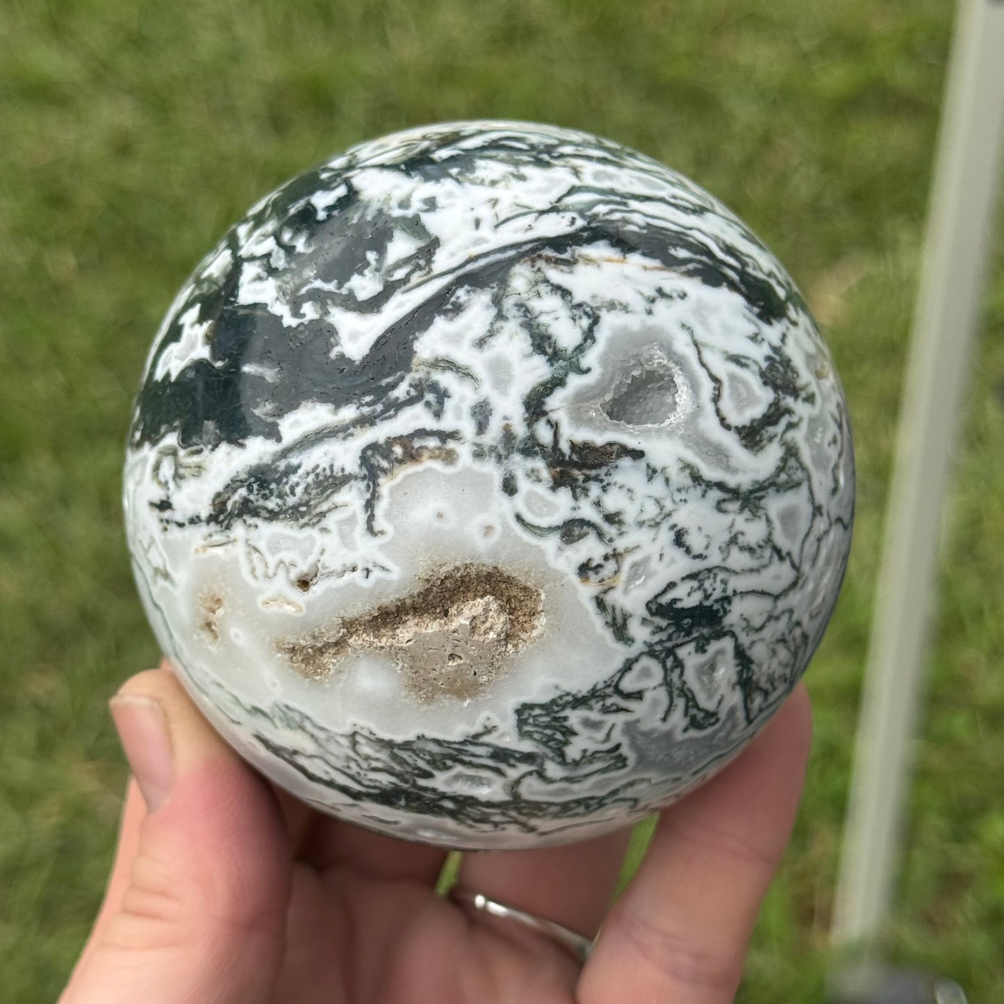 Moss Agate Sphere