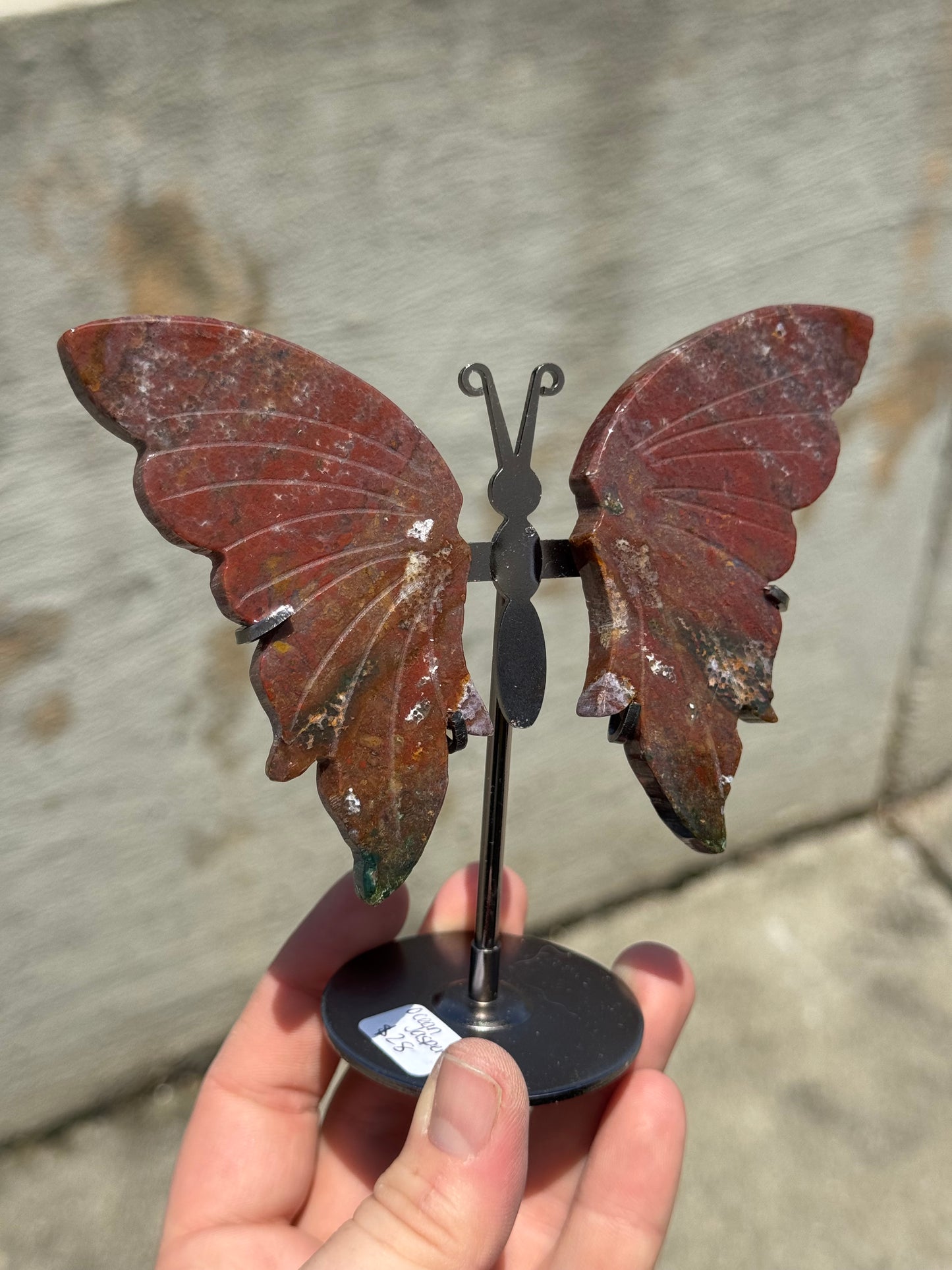Ocean Jasper Butterfly Wings