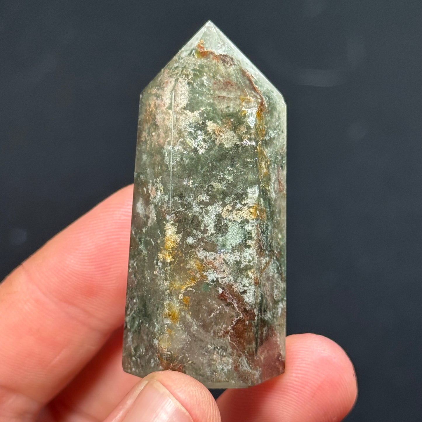 Garden Quartz Tower 2”x .6”