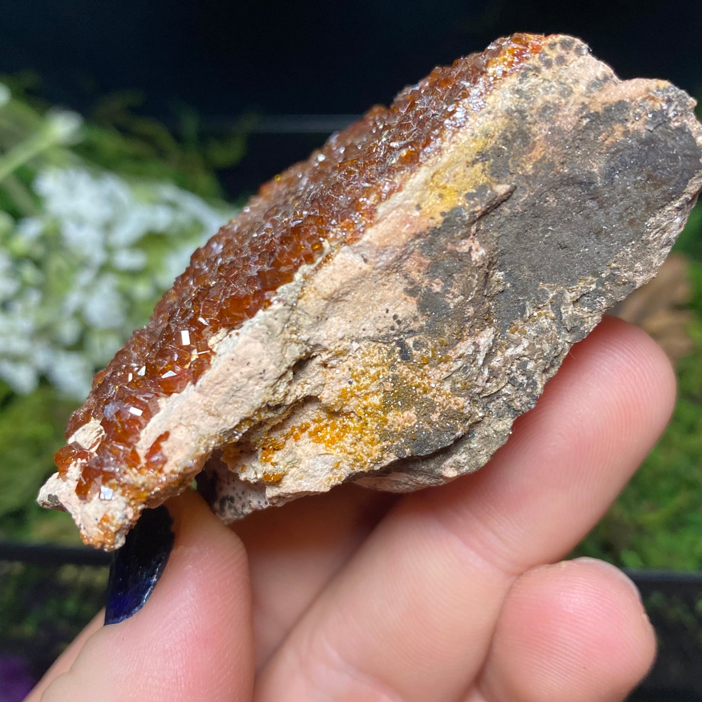 Vanadinite Mineral Specimen, Lead Mineral , 3”x2”