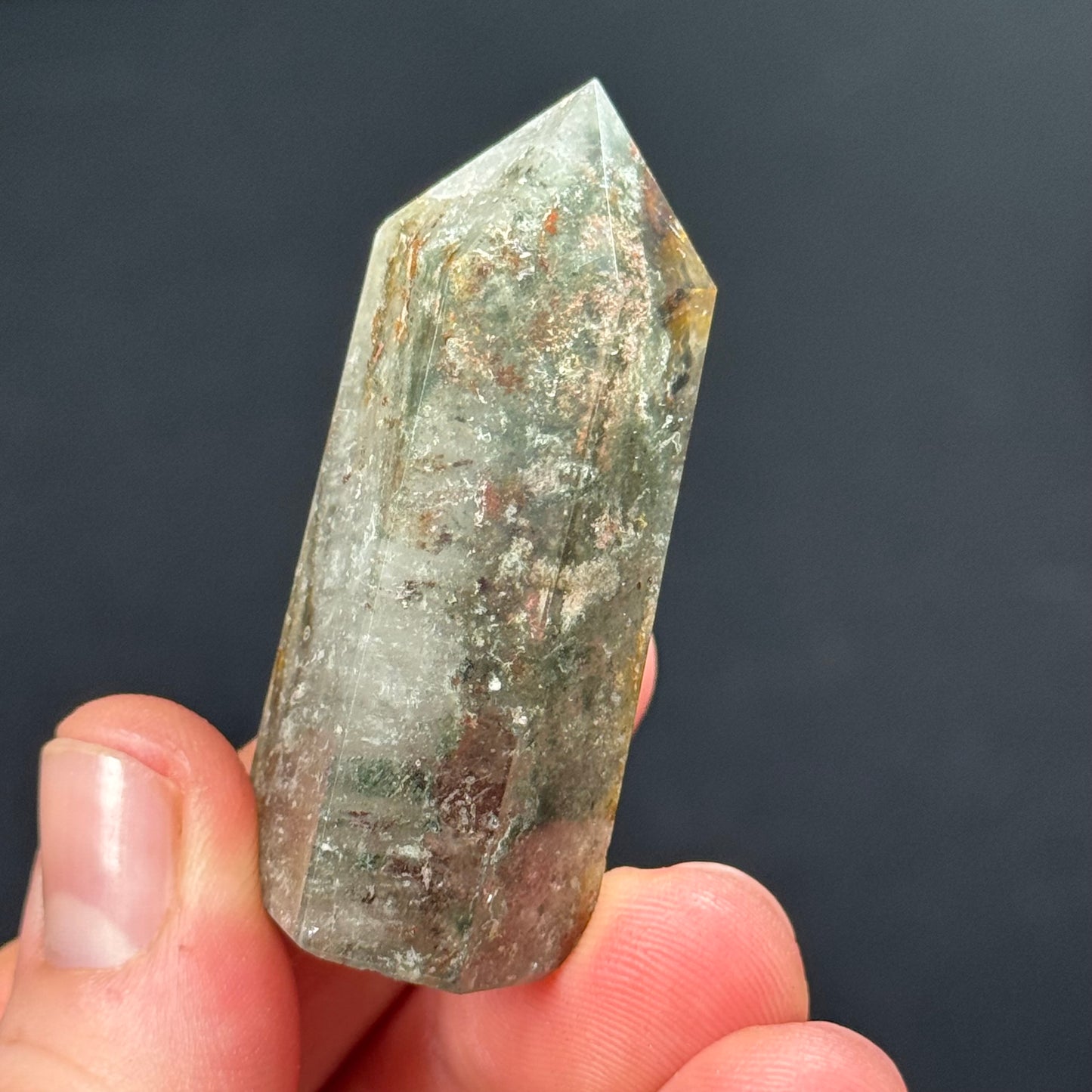 Garden Quartz Tower 2”x .6”