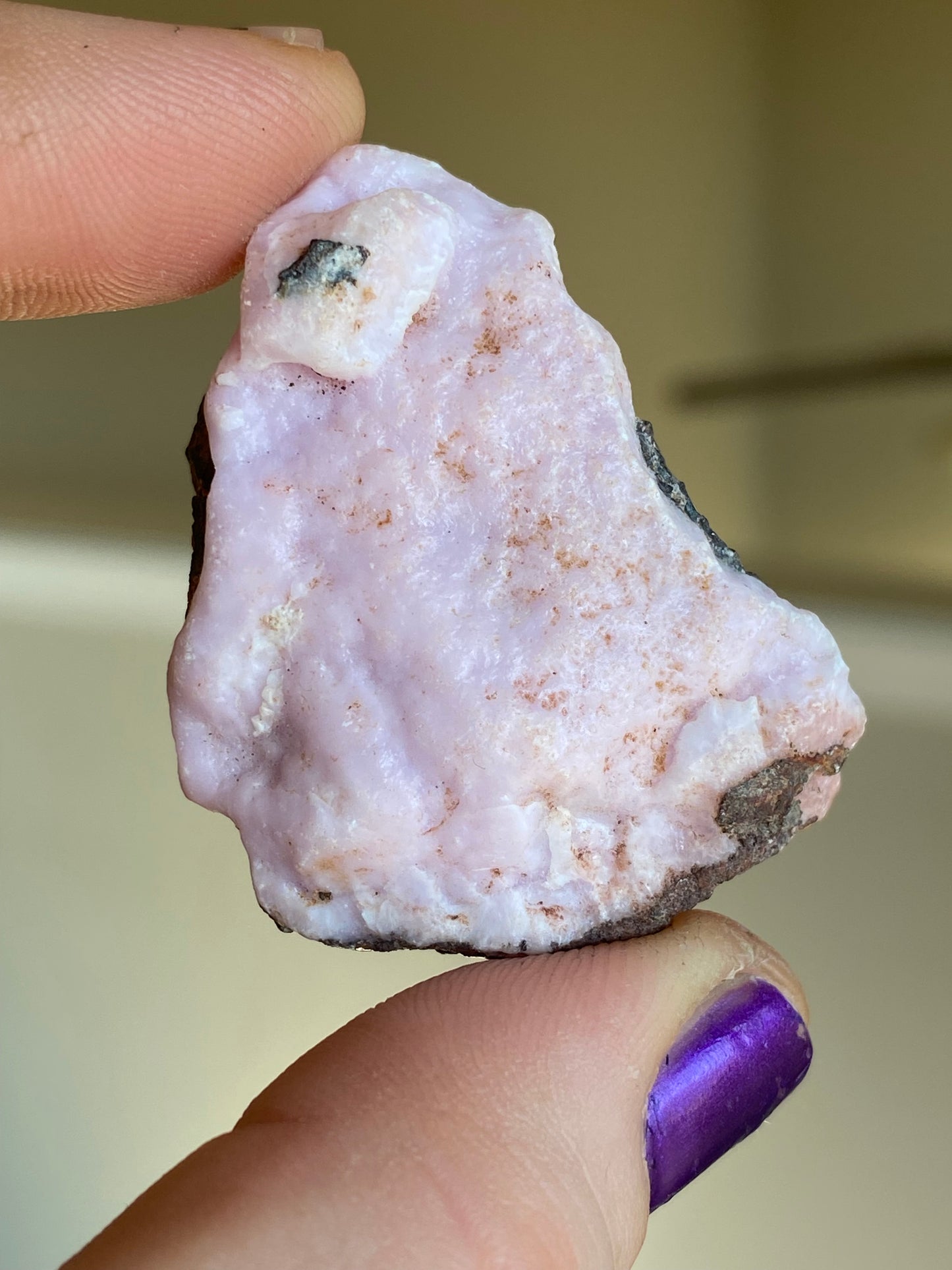Pink Aragonite Specimen, 2”x1”
