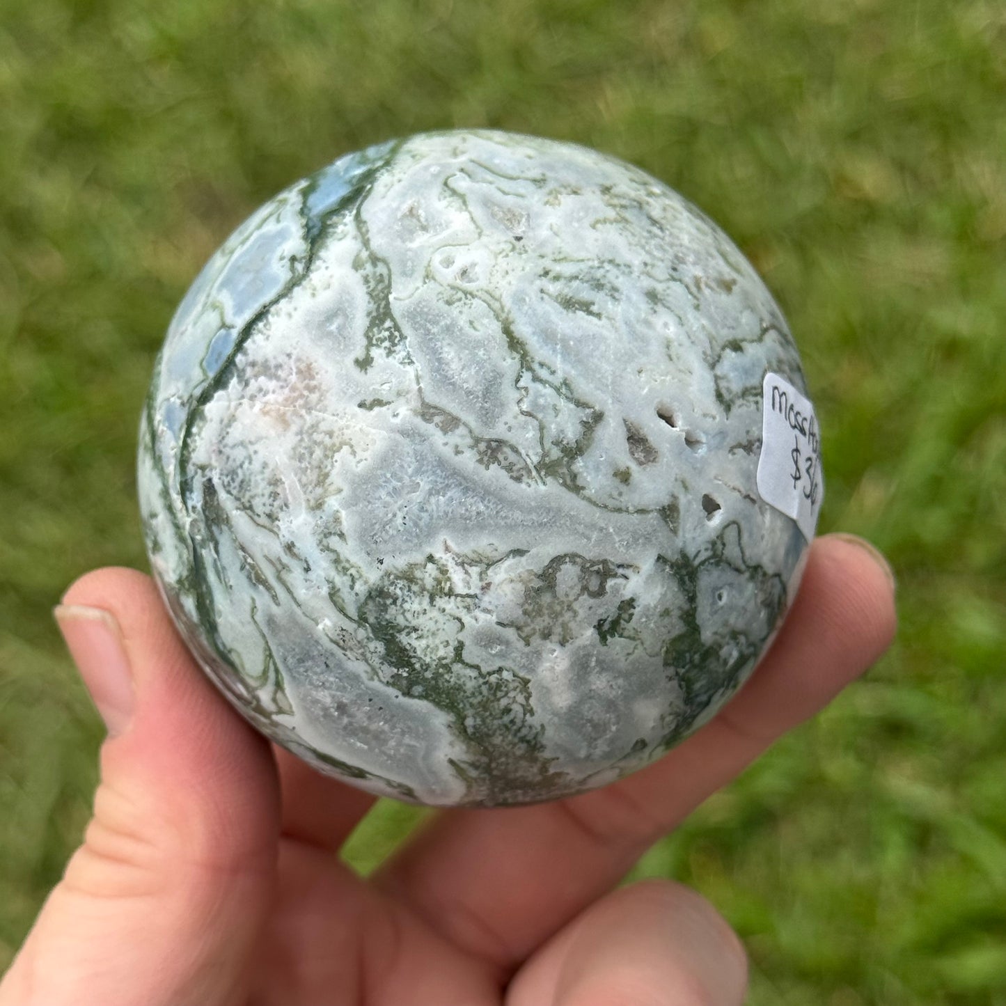 Moss Agate Sphere