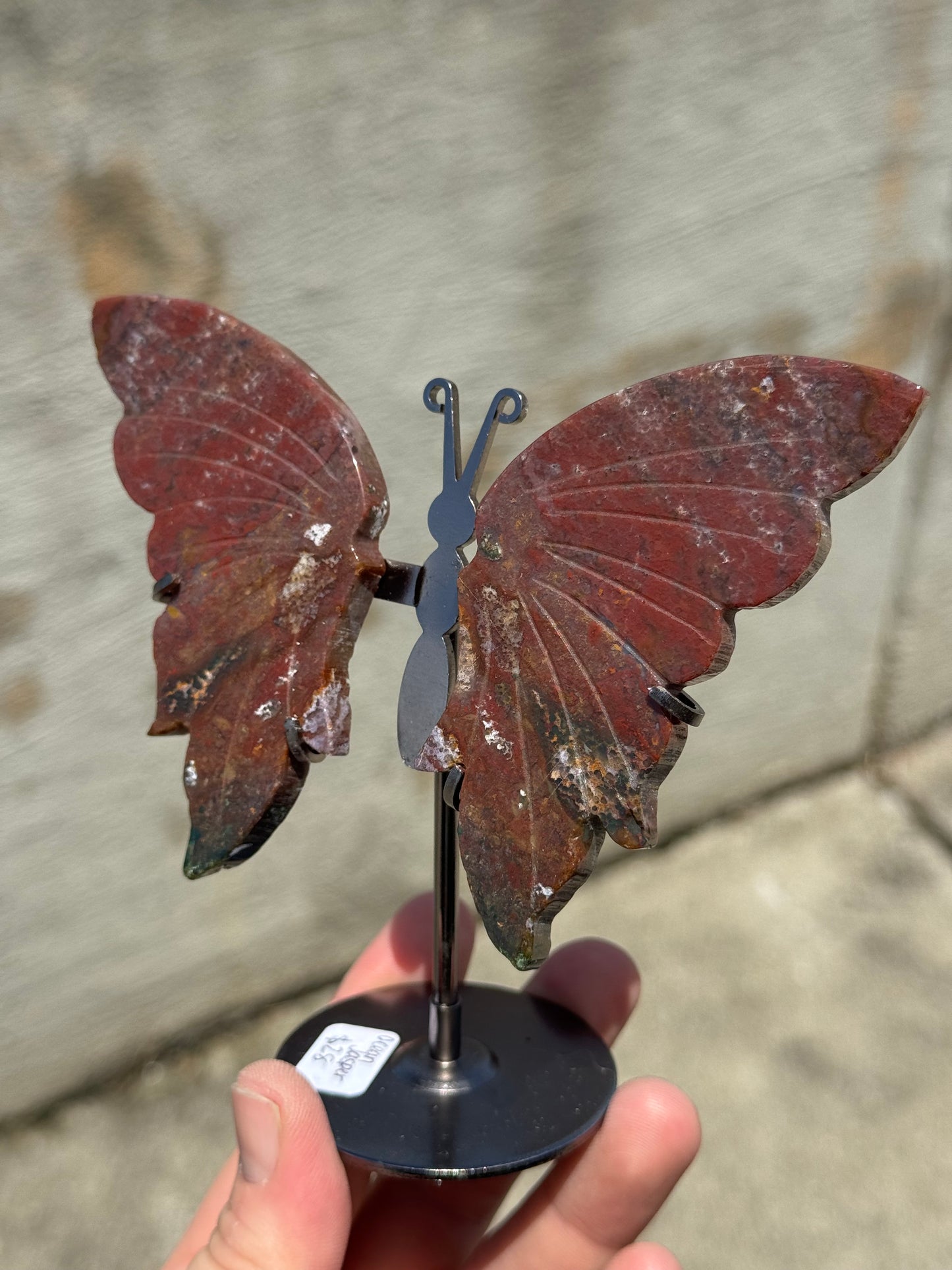 Ocean Jasper Butterfly Wings