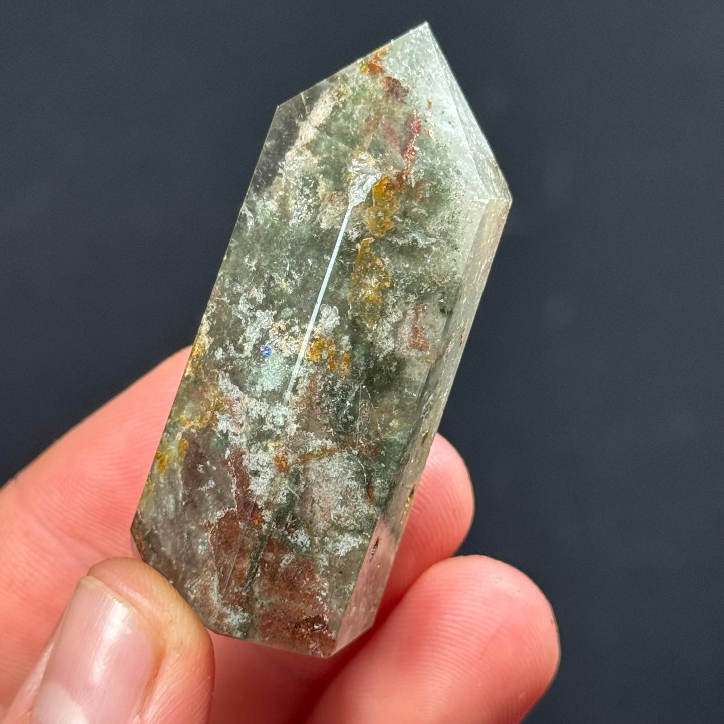 Garden Quartz Tower 2”x .6”