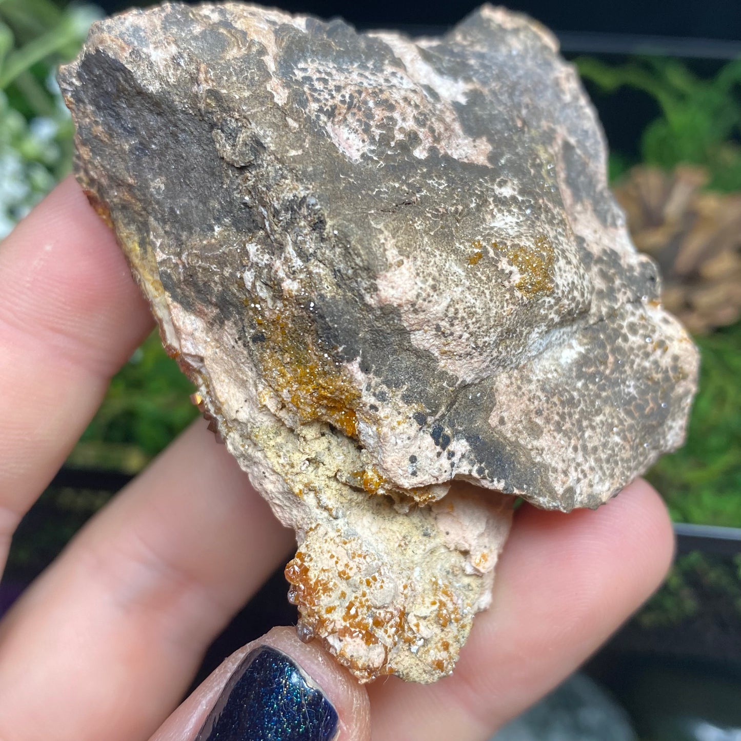 Vanadinite Mineral Specimen, Lead Mineral , 3”x2”