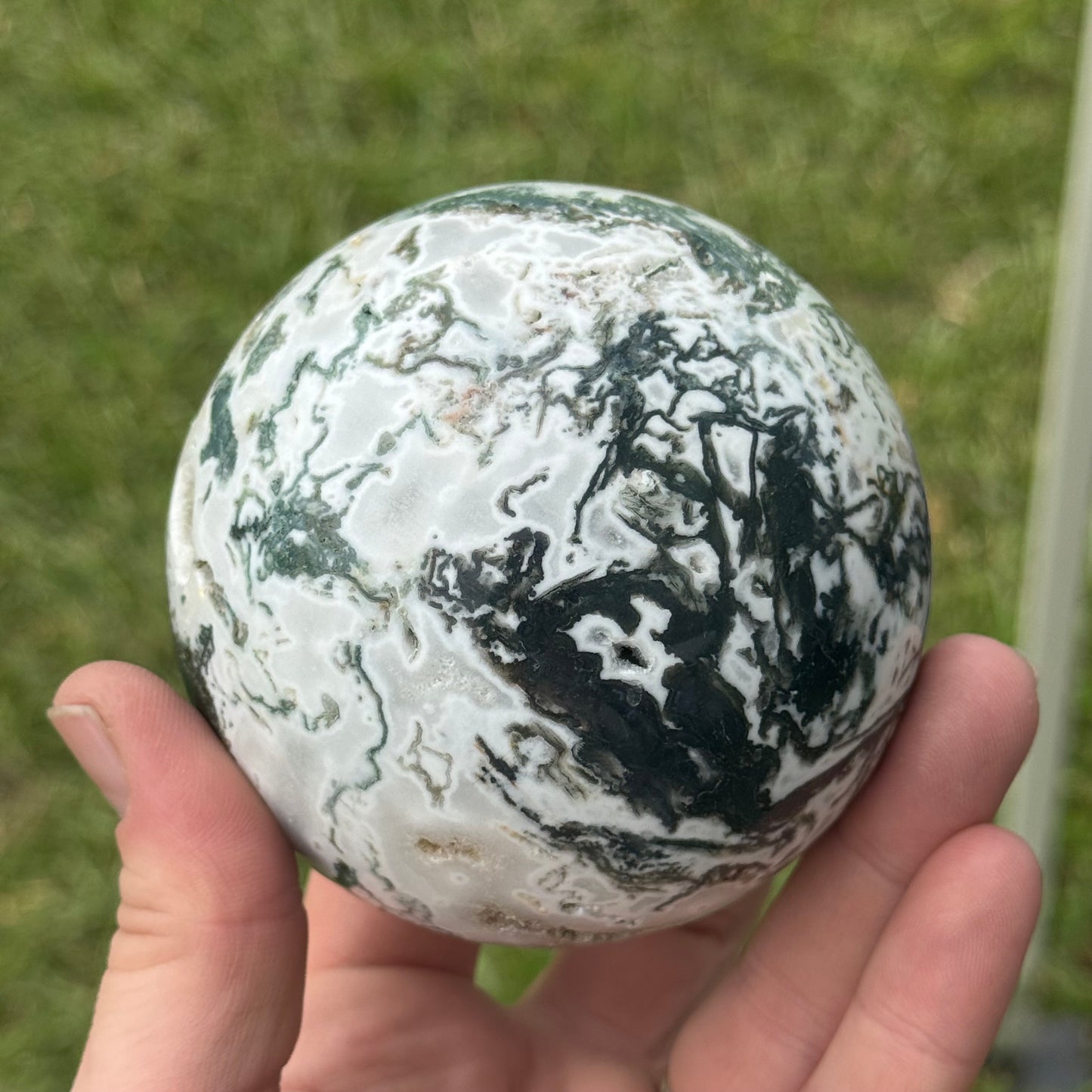 Moss Agate Sphere