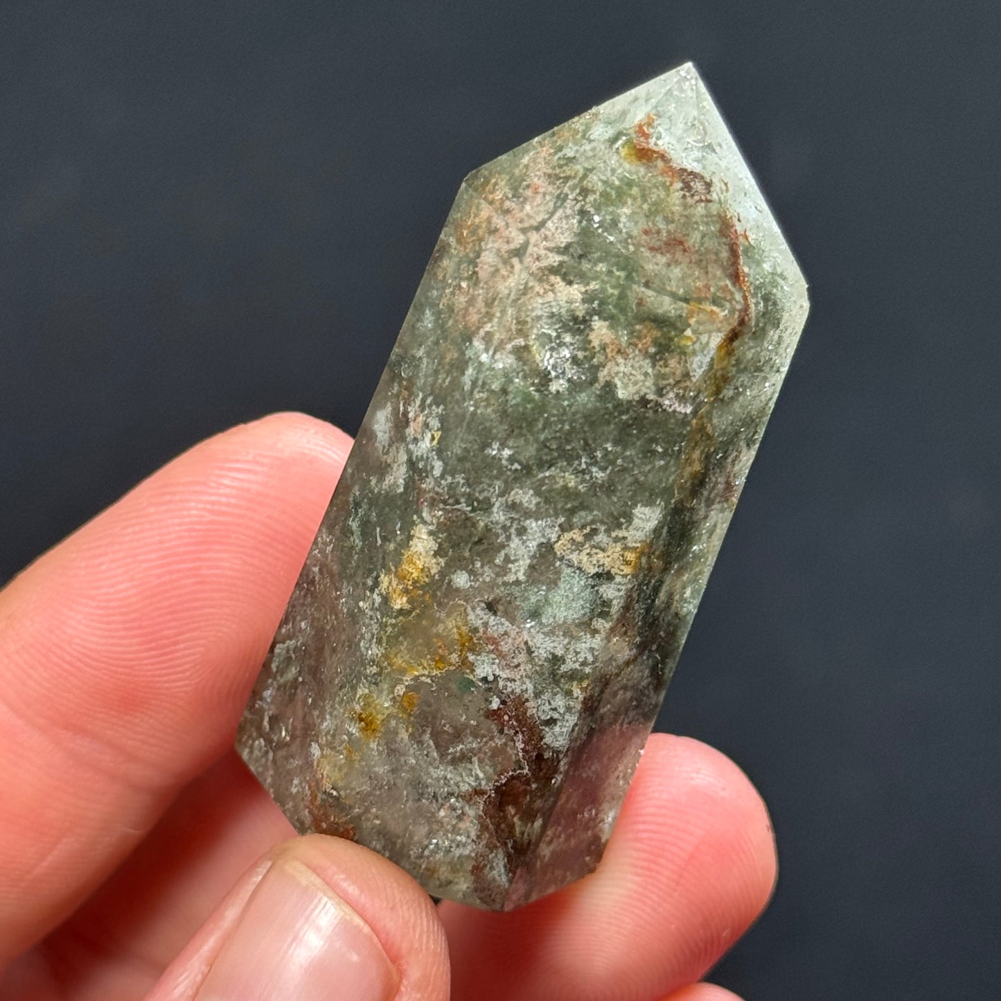 Garden Quartz Tower 2”x .6”