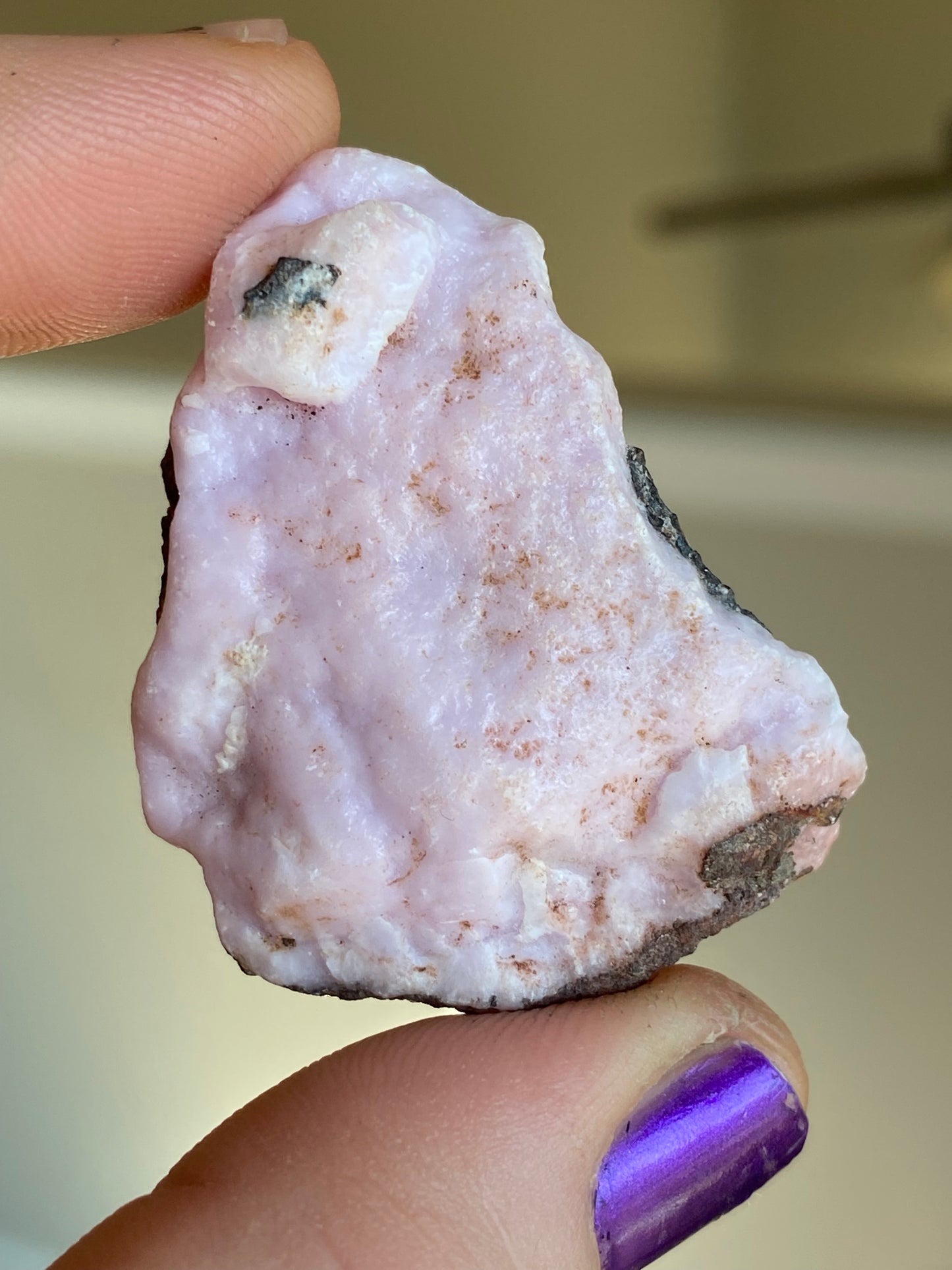 Pink Aragonite Specimen, 2”x1”
