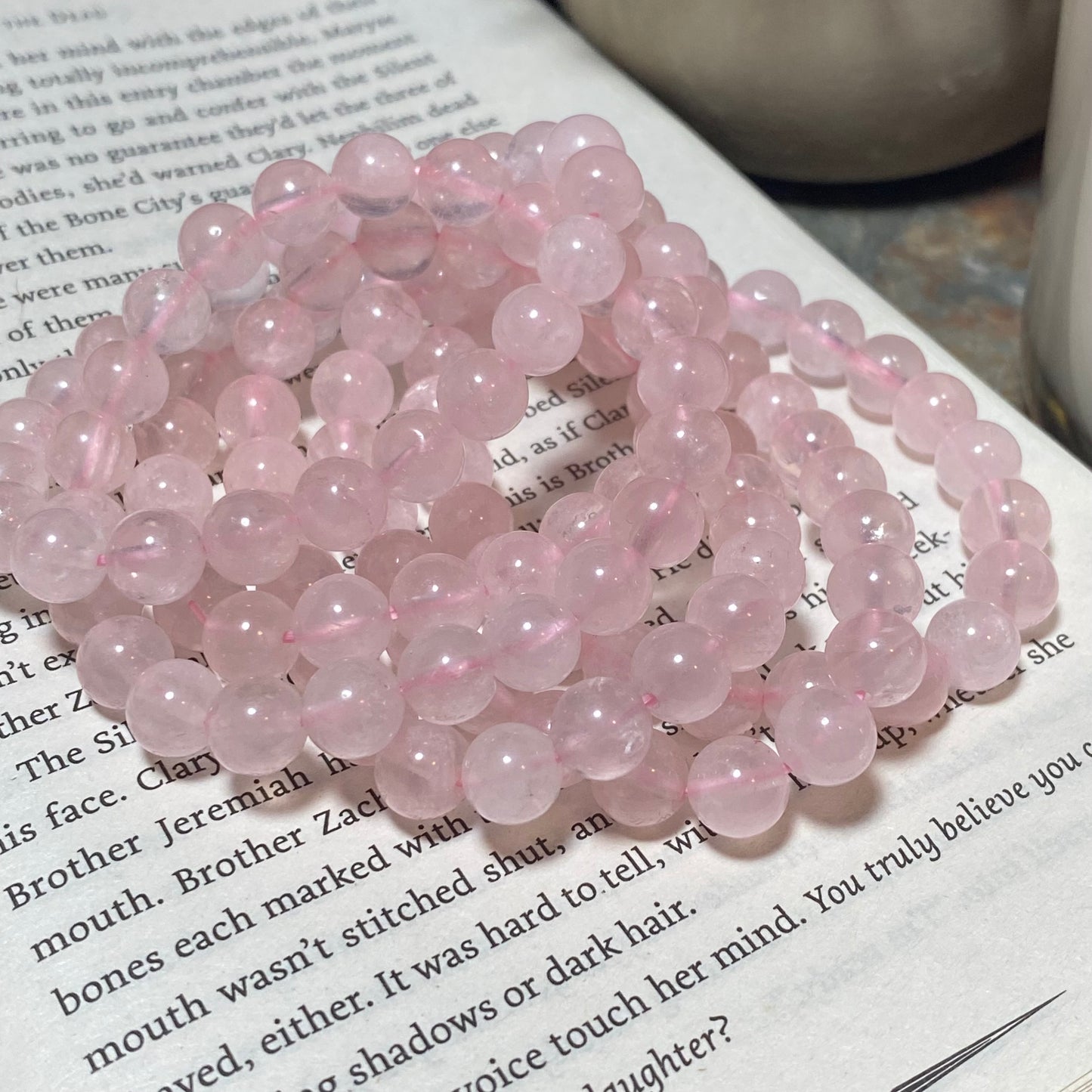 Rose Quartz Bracelets 8mm