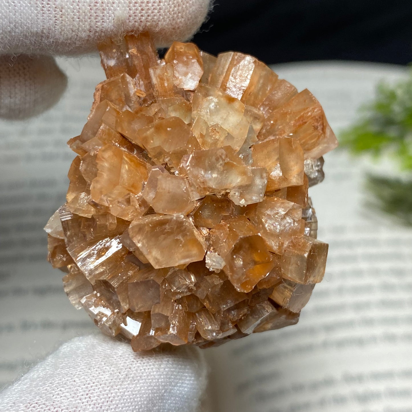 Aragonite Crystal Cluster, Morocco 5cm