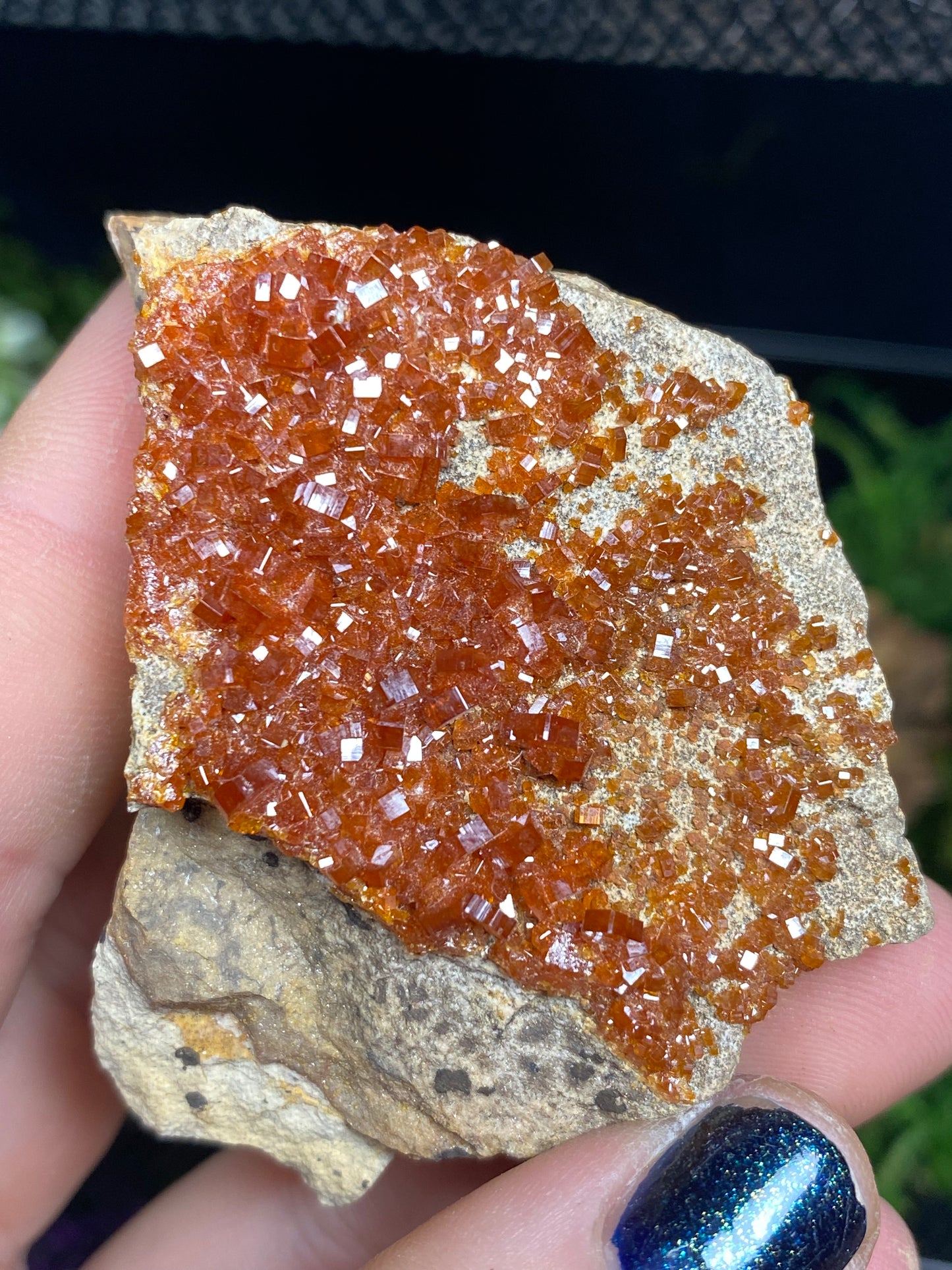 Vanadinite Mineral Specimen, 2.5”x1.5”