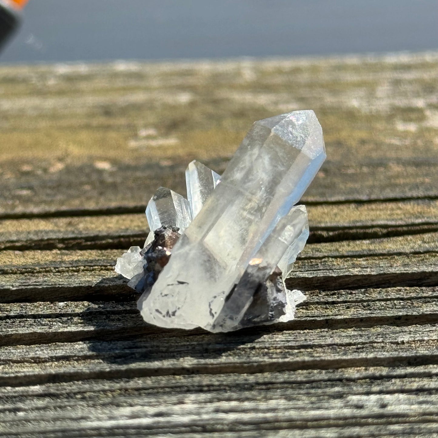 Quartz with Pyrite, Indonesia