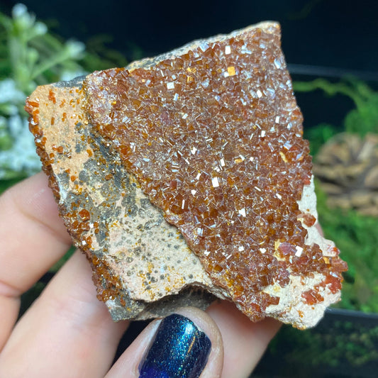 Vanadinite Mineral Specimen, Lead Mineral , 3”x2”