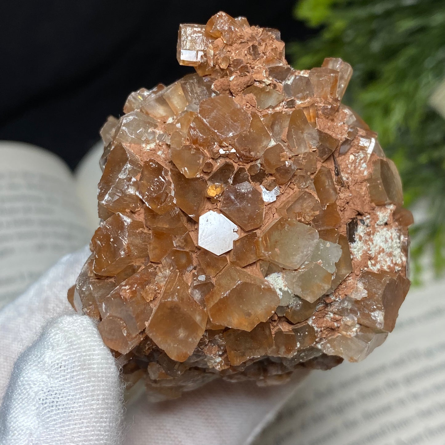 Aragonite Crystal Cluster Specimen, Morocco 2”x2”