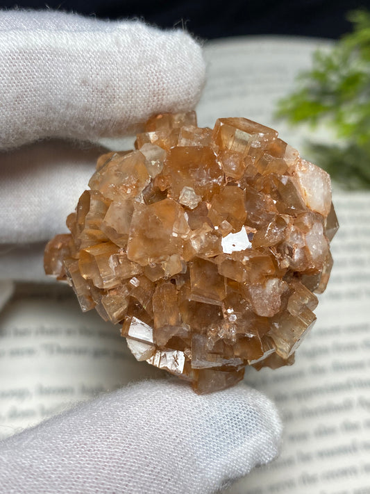 Aragonite Crystal Cluster, Morocco 5cm