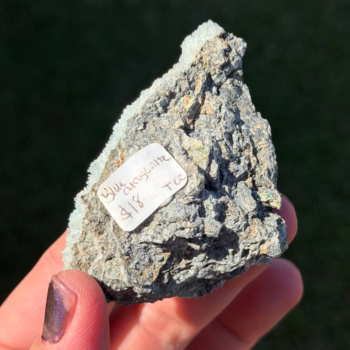 Blue Aragonite