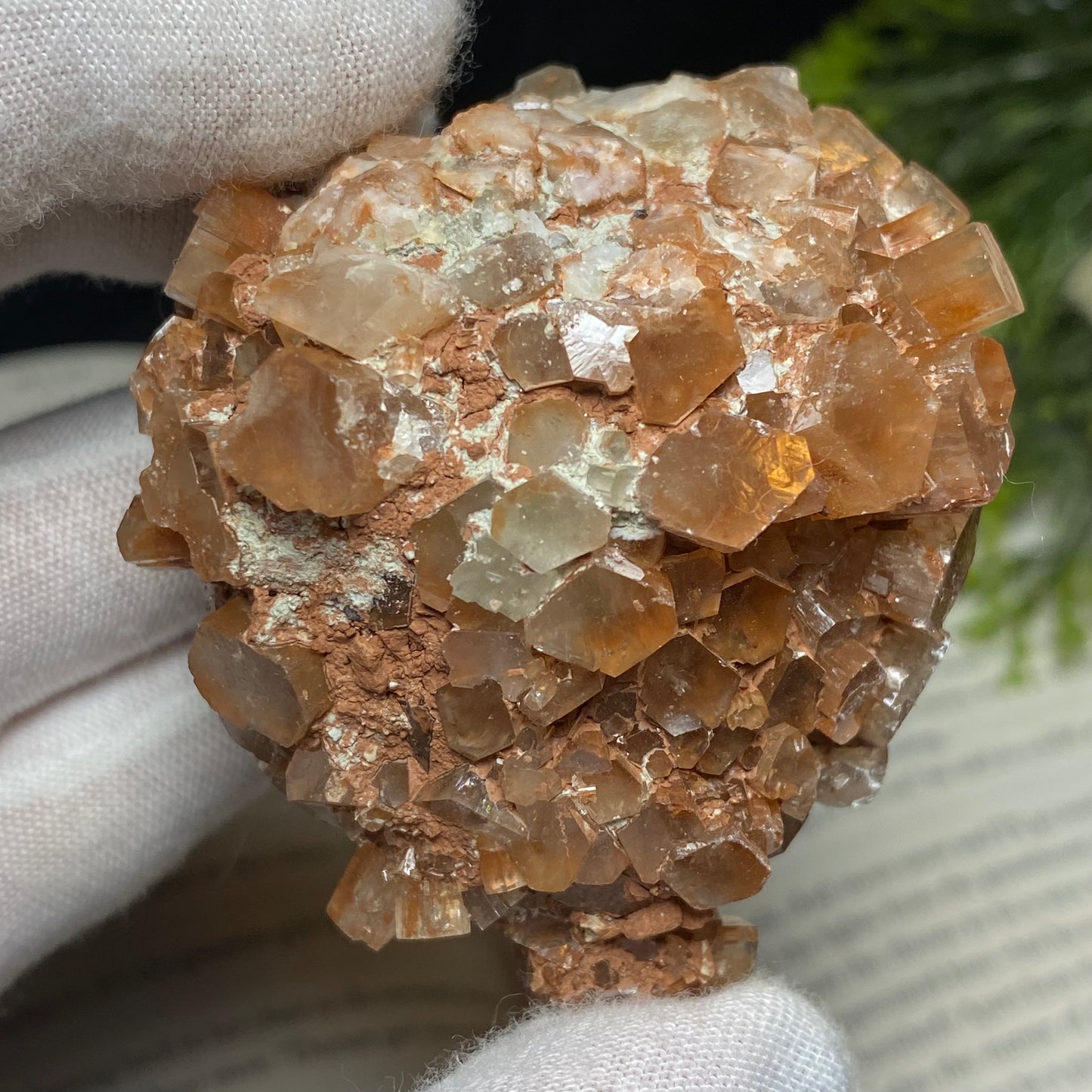 Aragonite Crystal Cluster Specimen, Morocco 2”x2”