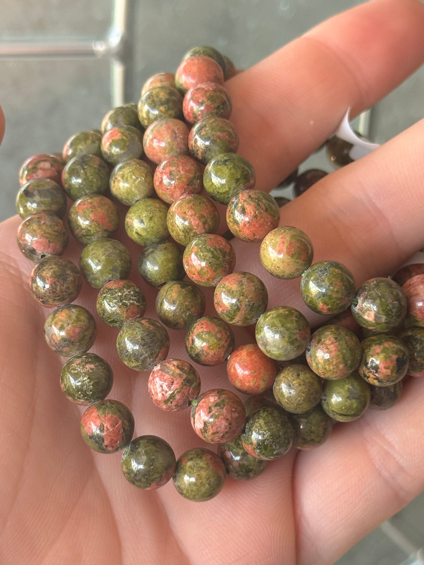 Unakite Bracelet