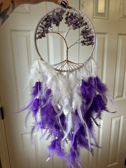 Amethyst Dream Catcher