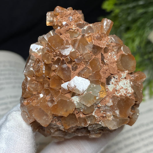 Aragonite Crystal Cluster Specimen, Morocco 2”x2”