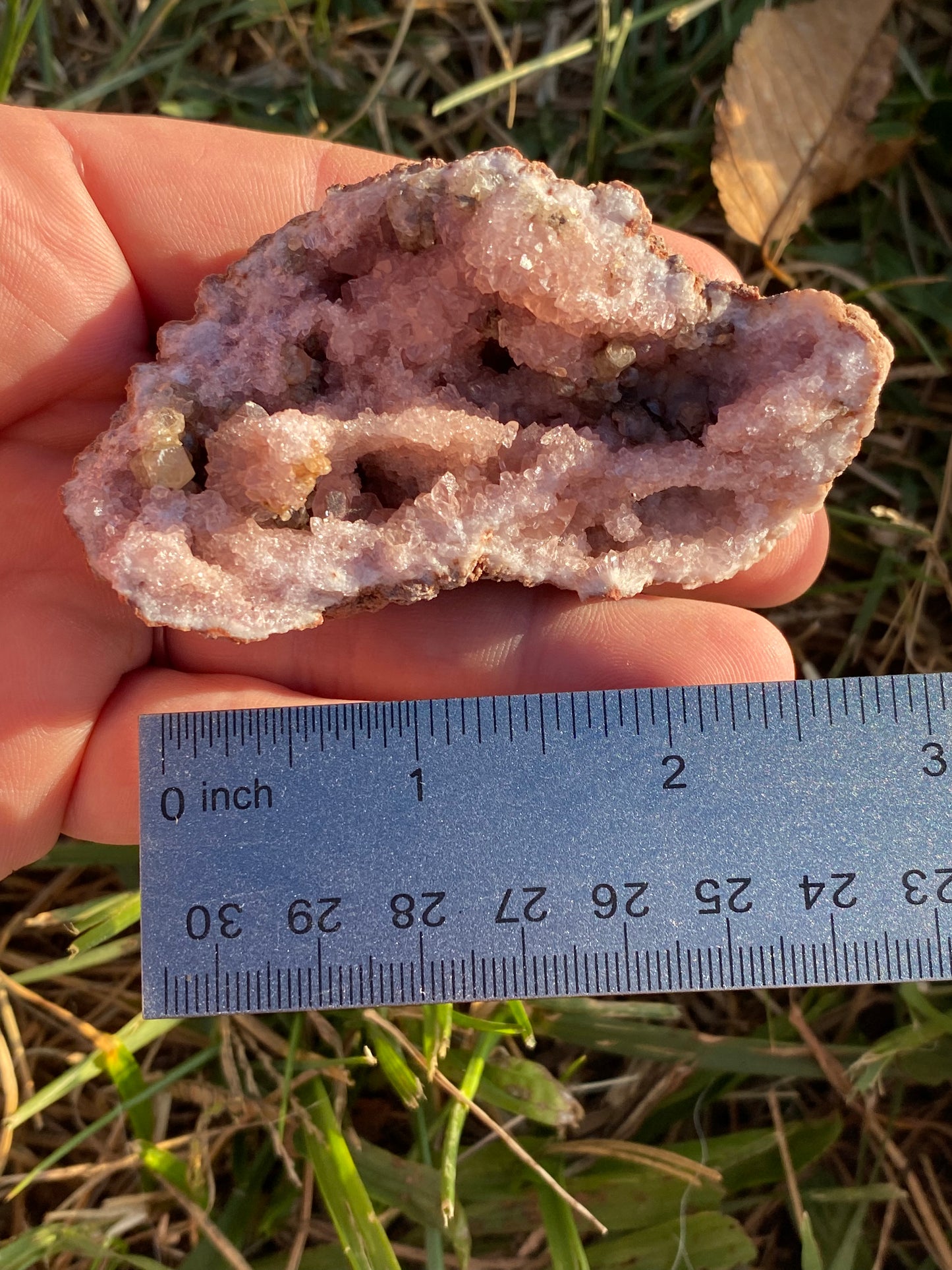 Pink Amethyst Whole Geode, Removable Face 2Pieces