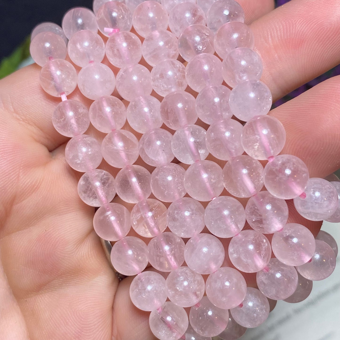 Rose Quartz Bracelets 8mm