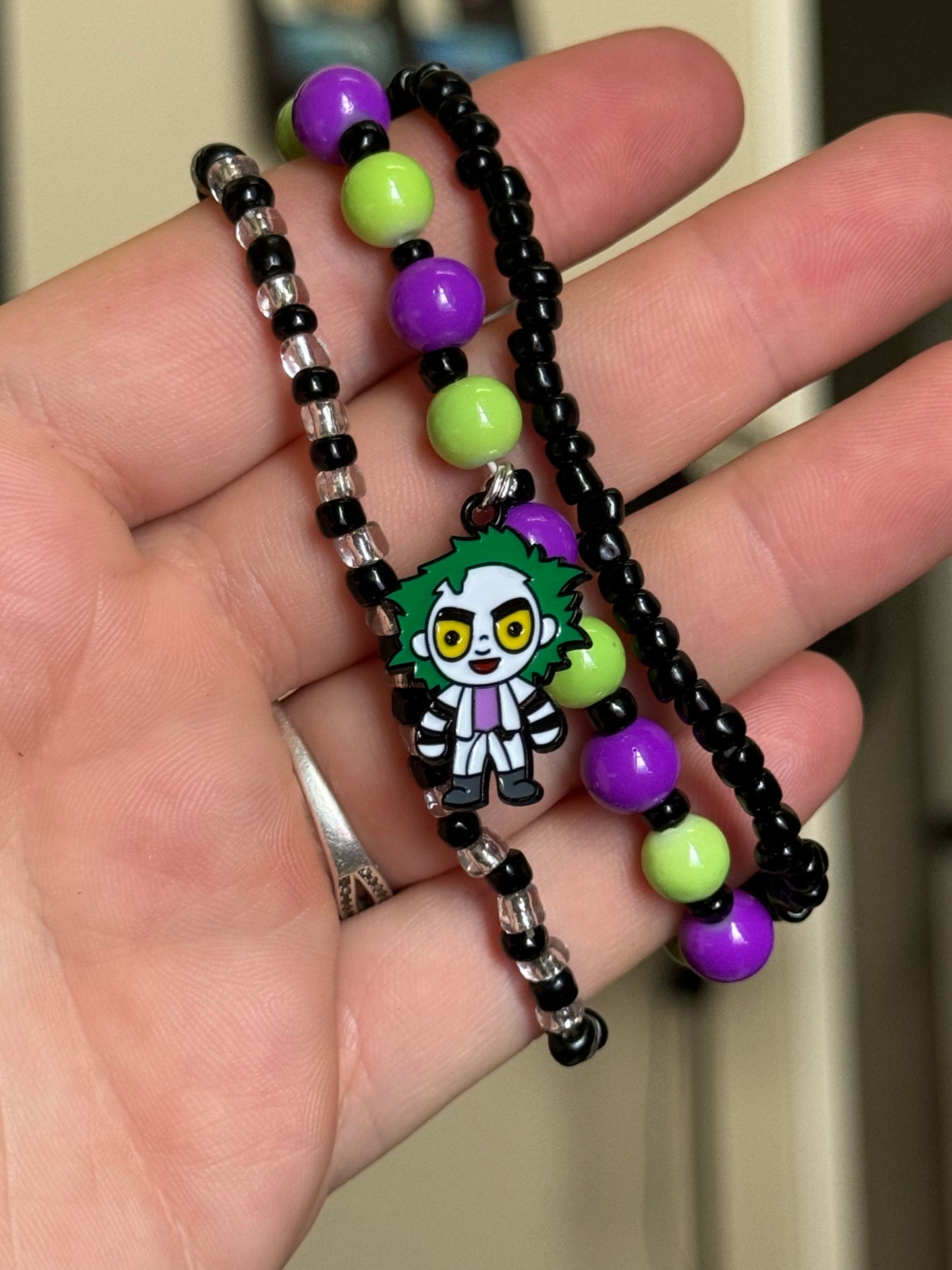 Beetlejuice Bracelet Set