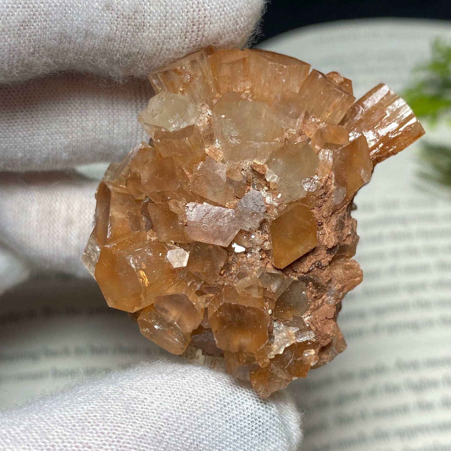 Aragonite Crystal Cluster, Morocco 5cm