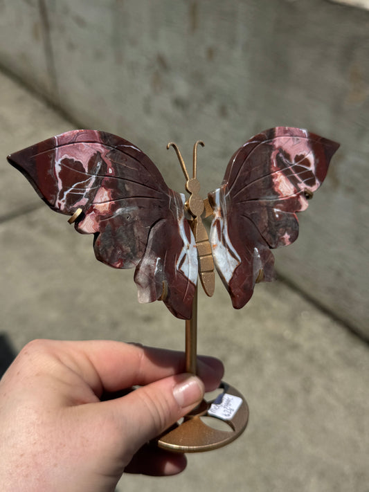 Mexican Lace Agate Butterly Wings