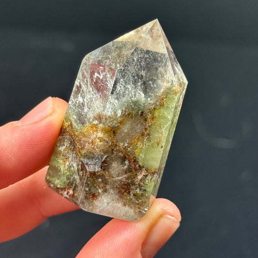 Garden Quartz Tower 2.2”x 1.2”