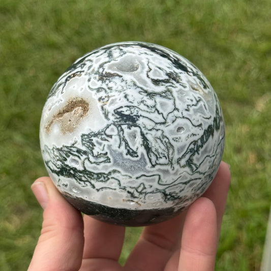 Moss Agate Sphere