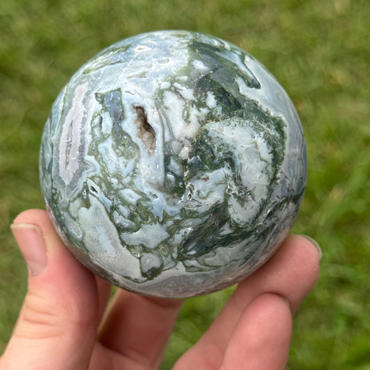 Moss Agate Sphere