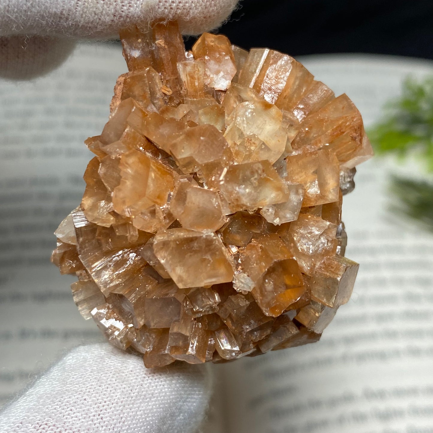 Aragonite Crystal Cluster, Morocco 5cm