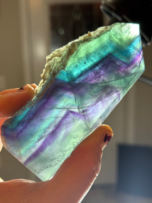 Rainbow Fluorite Tower