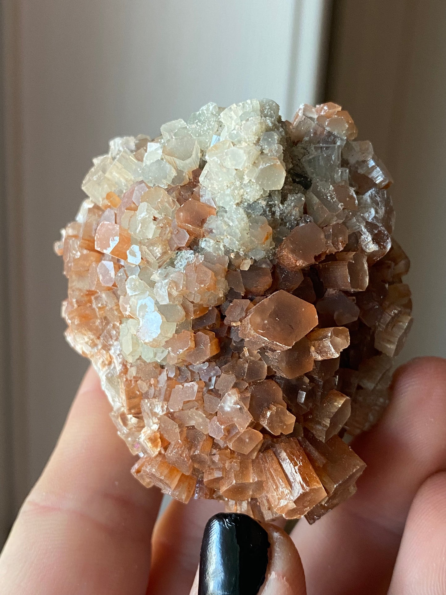 Aragonite Cluster, Morocco