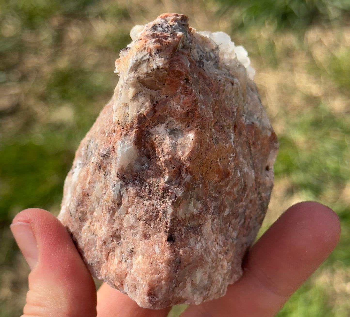 Uv Reactive Calcite on Matrix Specimen